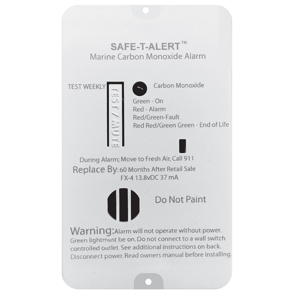 Safe-T-Alert FX-4 Carbon Monoxide Alarm - FX-4