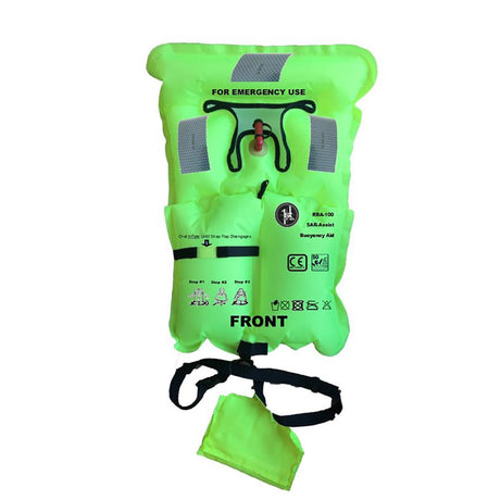 First Watch - Micro Inflatable Emergency Vest - Hi-Vis Yellow - Universal - RBA-100