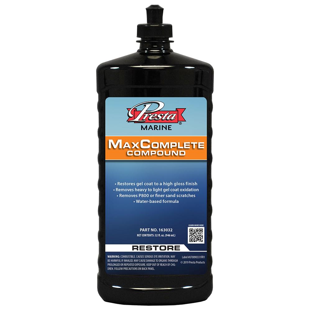 Presta MaxComplete Compound - 32oz - *Case of 12* - 163032CASE