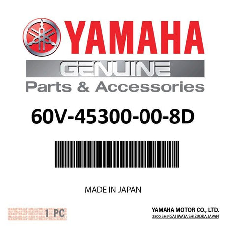 Yamaha Lower Unit Assembly - 60V-45300-00-8D