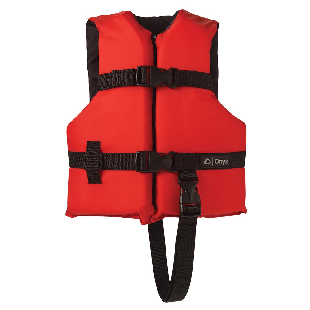 Onyx - General Purpose Nylon Life Vest - Child - Red - 103000-100-001-12