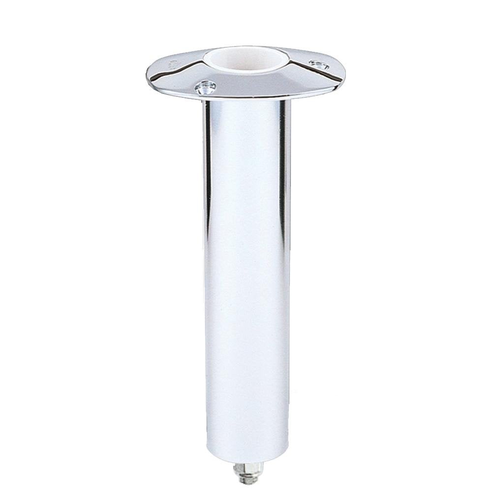 Lee's 0° Stainless Steel Swivel Base Flush Mount Rod Holder 2.25" OD X 10.5" Tube - RH577V