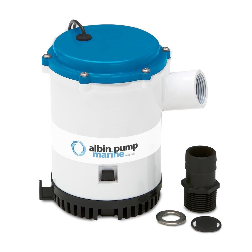 Albin Pump Bilge Pump Heavy Duty 1750 GPH - 12V - 01-03-011