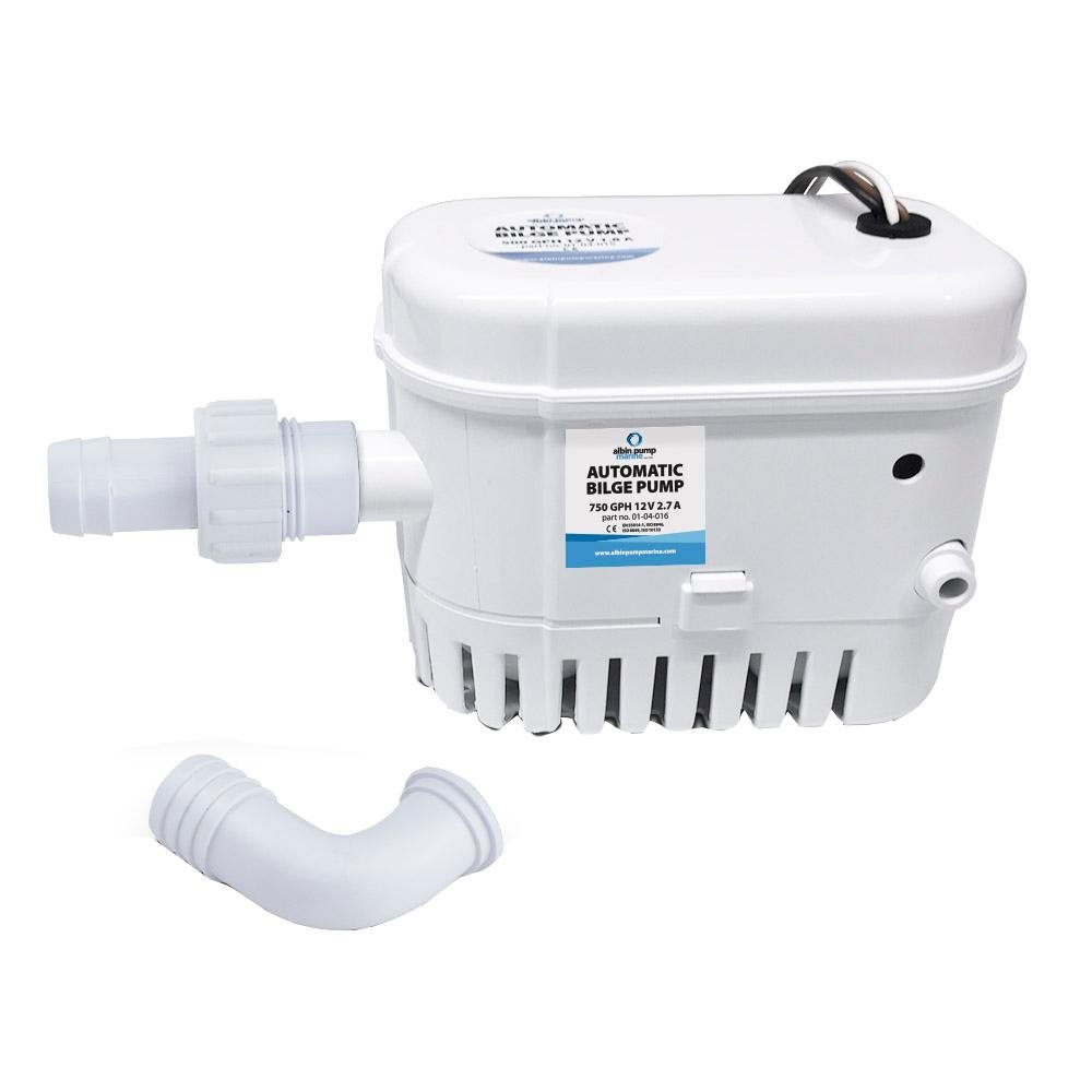 Albin Pump Automatic Bilge Pump 750 GPH - 24V - 01-04-017