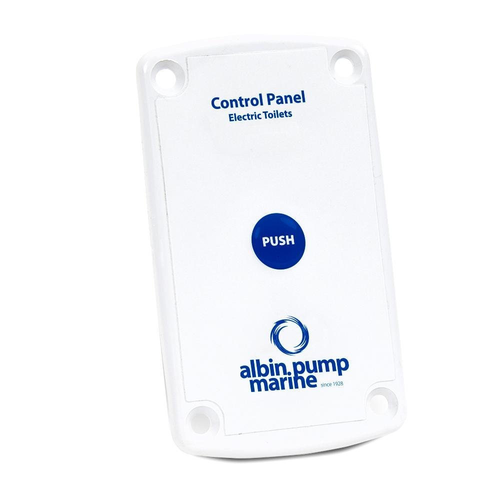 Albin Pump Marine Control Panel Standard Electric Toilet - 07-66-023