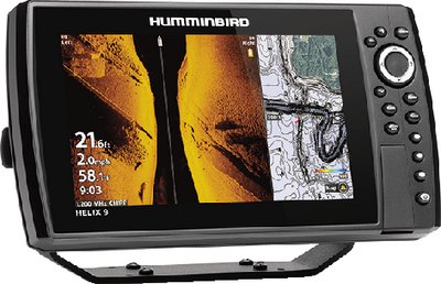 Humminbird - HELIX 9 CHIRP MEGA SI Fishfinder/GPS Combo G3N with Trans