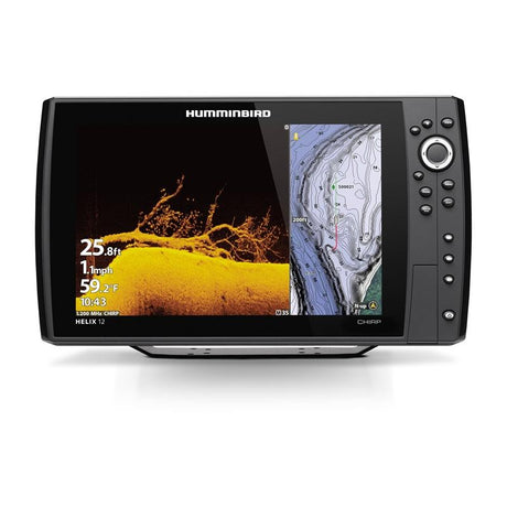 Humminbird - HELIX 12 CHIRP MEGA DI Fishfinder/GPS Combo G3N - Display Only - 410910-1CHO