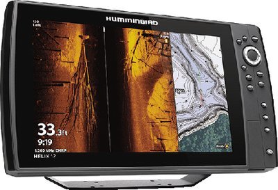 Humminbird HELIX 12 CHIRP MEGA SI Fishfinder/GPS Combo G3N w/Transom Mount Transducer - 410920-1