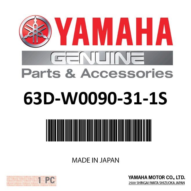 Yamaha - Crank cylinder assy - 63D-W0090-31-1S