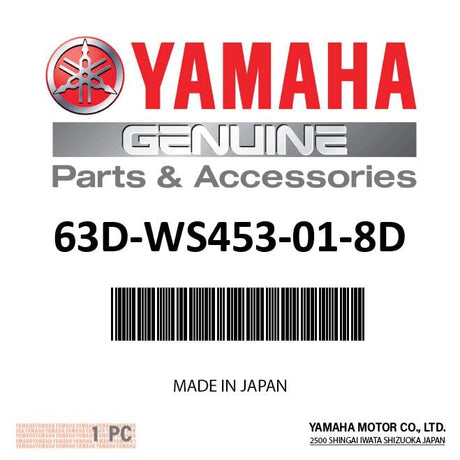 Yamaha - Casing, lower - 63D-WS453-01-8D