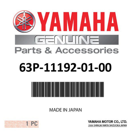 Yamaha - Cover, cylinder head 2 - 63P-11192-01-00
