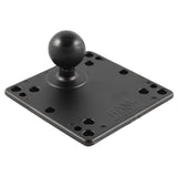 RAM Mount - 4.75" Square Base w/VESA (4 x 75mm) (4 x 100mm) Hole Patterns & 1.5" Ball - RAM-246-AD1U