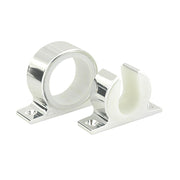 Lee's Single Rod Rack Set - Bright Silver Finish - MC70SL