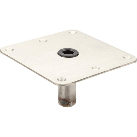 Attwood SWIVL-EZE 7x7 Lock'N-Pin Zinc Plated Steel 3/4" Pin Base - SP-67739-T