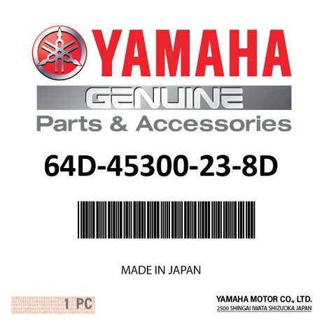 Yamaha Lower Unit Assembly - 64D-45300-23-8D