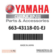 Yamaha - Handle, transom clamp - 663-43118-01-EJ