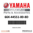 Yamaha - Housing, lower mount rubber - 66K-44551-00-8D