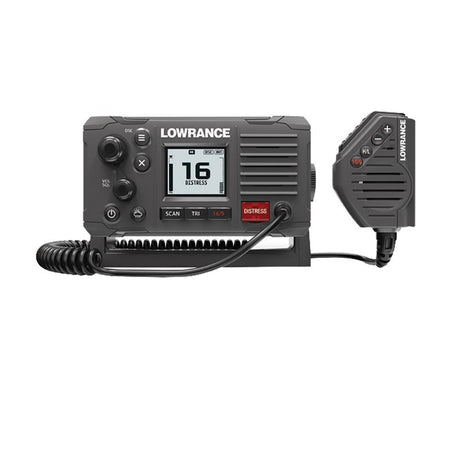 Lowrance - Link-6S Class D DSC VHF Radio - Gray - NMEA 0183 - 000-14493-001