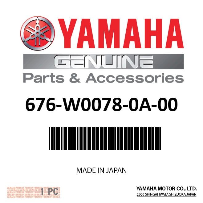 Yamaha - Chrome pump kit - 676-W0078-0A-00