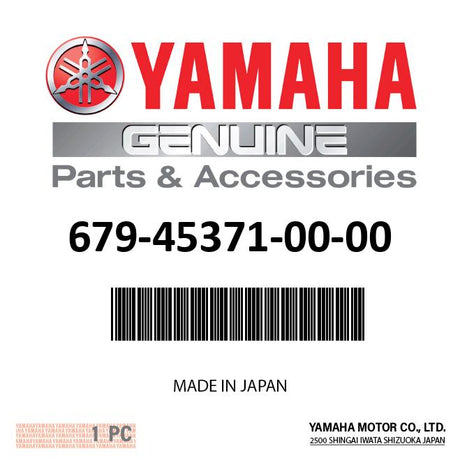 Yamaha - Trim Tab Anode - 679-45371-00-00 - C40 CV40 E48 C55 CV55