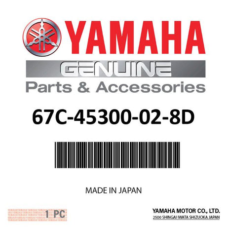 Yamaha Lower Unit Assembly - 67C-45300-02-8D