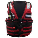 First Watch - HBV-100 High Buoyancy Rescue Vest - X-Large-XXX-Large - Red - HBV-100-RD-XL-3XL