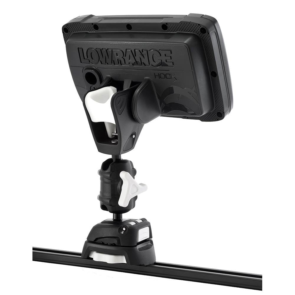 Scanstrut ROKK Mini Pro Mount Kit w/Kayak Track Base f/Lowrance HOOK2 - RLS-521-407