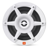 JBL - 6.5" Coaxial Marine RGB Speakers - White - STADIUM Series - STADIUMMW6520AM