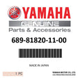 Yamaha - Rear bracket asy - 689-81820-11-00