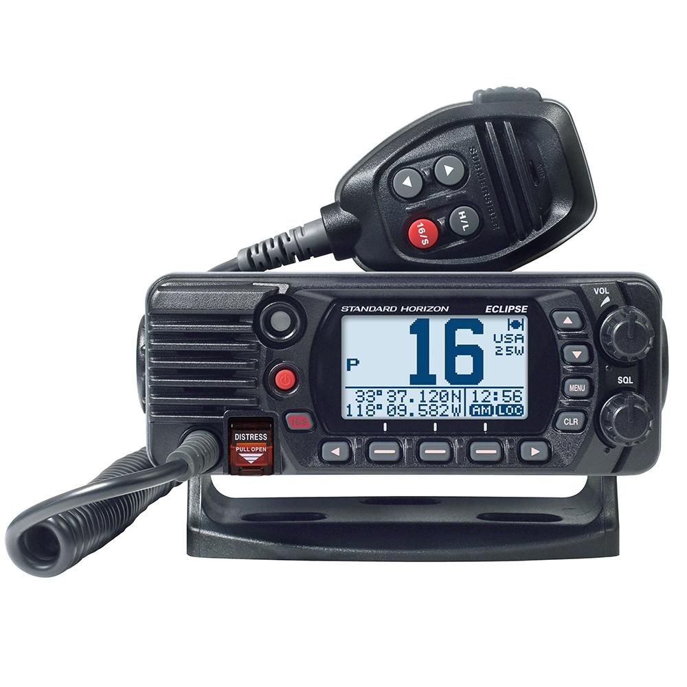 Standard Horizon - GX1400G Fixed Mount VHF with GPS - Black - GX1400GB