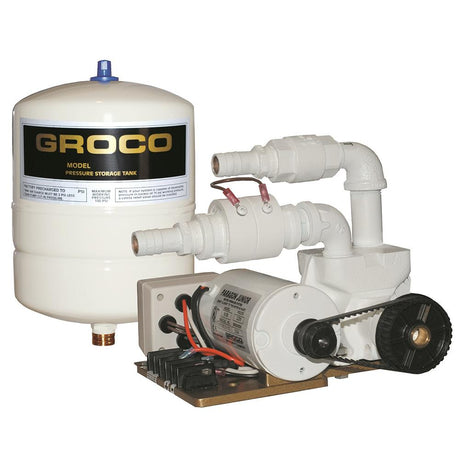 GROCO - Paragon Junior Water Pressure System - 24v - 1 Gallon Tank - 7 GPM - PJR-A 24V