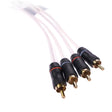 FUSION MS-FRCA6 Premium 6' 4-Way Shielded RCA Cable - 010-12618-00