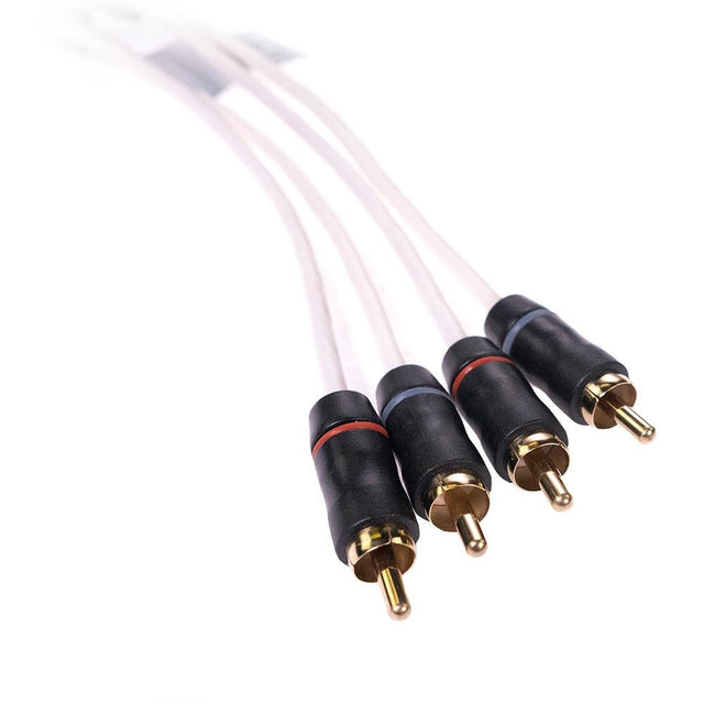 FUSION MS-FRCA6 Premium 6' 4-Way Shielded RCA Cable - 010-12618-00