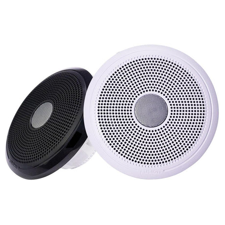 FUSION - XS-F40CWB XS Series 4" 120 Watt Classic Marine Speakers - White  Black Grill Options - 010-02199-00