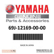 Yamaha - Pad, adjusting (2.960) - 69J-12169-00-00
