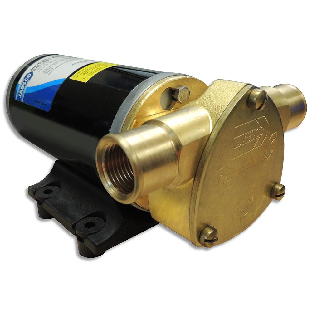 Jabsco - Ballast King Bronze DC Pump with Reversing Switch - 15 GPM - 22610-9507