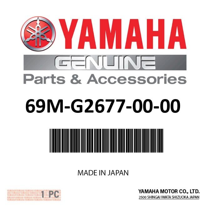 Yamaha - Graphic, front - 69M-G2677-00-00