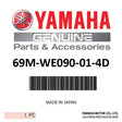 Yamaha - Crank cylinder assy - 69M-WE090-01-4D