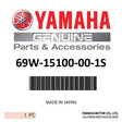 Yamaha - Crankcase assy - 69W-15100-00-1S