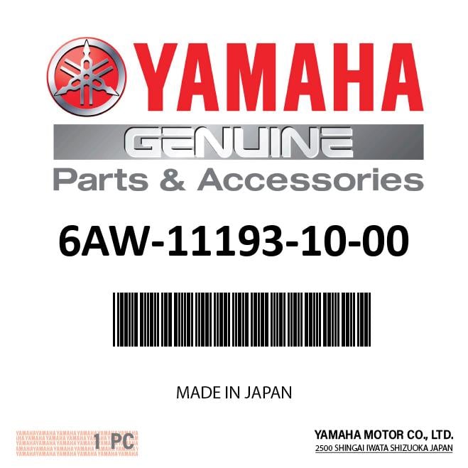 Yamaha - Gasket, head cover 1 - 6AW-11193-10-00