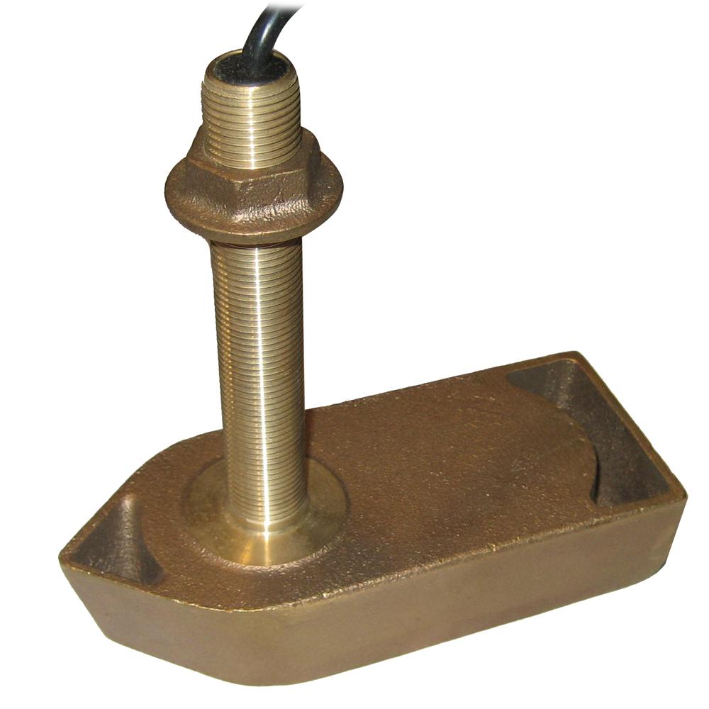 SI-TEX 300/50/200T Bronze Thru-Hull Transducer f/CVS208 & CVS209 - 300/50/200T