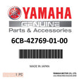 Yamaha - Seal, rubber - 6CB-42769-01-00