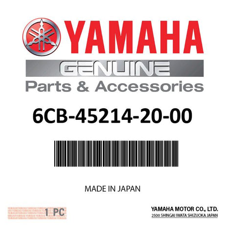 Yamaha - Cover, water inlet 1 - 6CB-45214-20-00