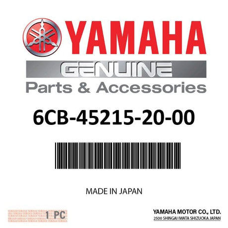 Yamaha - Cover, water inlet 2 - 6CB-45215-20-00