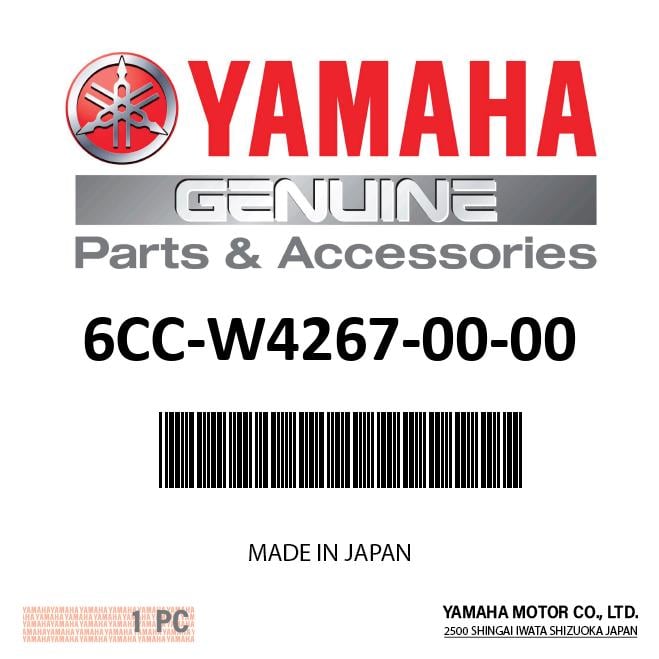 Yamaha - Top cowling grapic set, f225d - 6CC-W4267-00-00