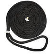 New England Ropes 3/8" X 20 Nylon Double Braid Dock Line - Black
