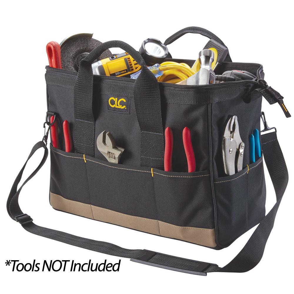 CLC 16" Large BigMouth Tool Tote Bag - 1165