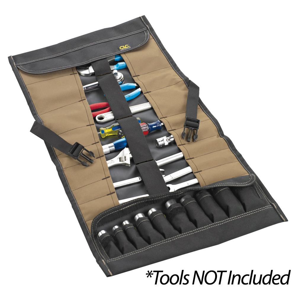 CLC 32 Pocket Socket Tool Roll Pouch - 1173