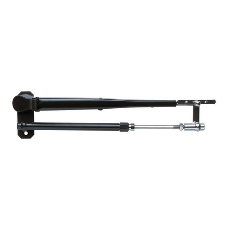 Marinco - Deluxe Adjustable Stainless Steel Pantographic Arm Dry, Black For Use With 2.5, 1.5 and MRV Motors - 33037A