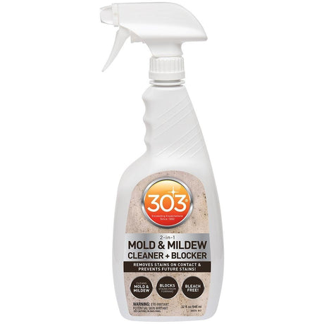 303 Products - Mold & Mildew Cleaner & Blocker w/Trigger Sprayer - 32 oz. - 30574